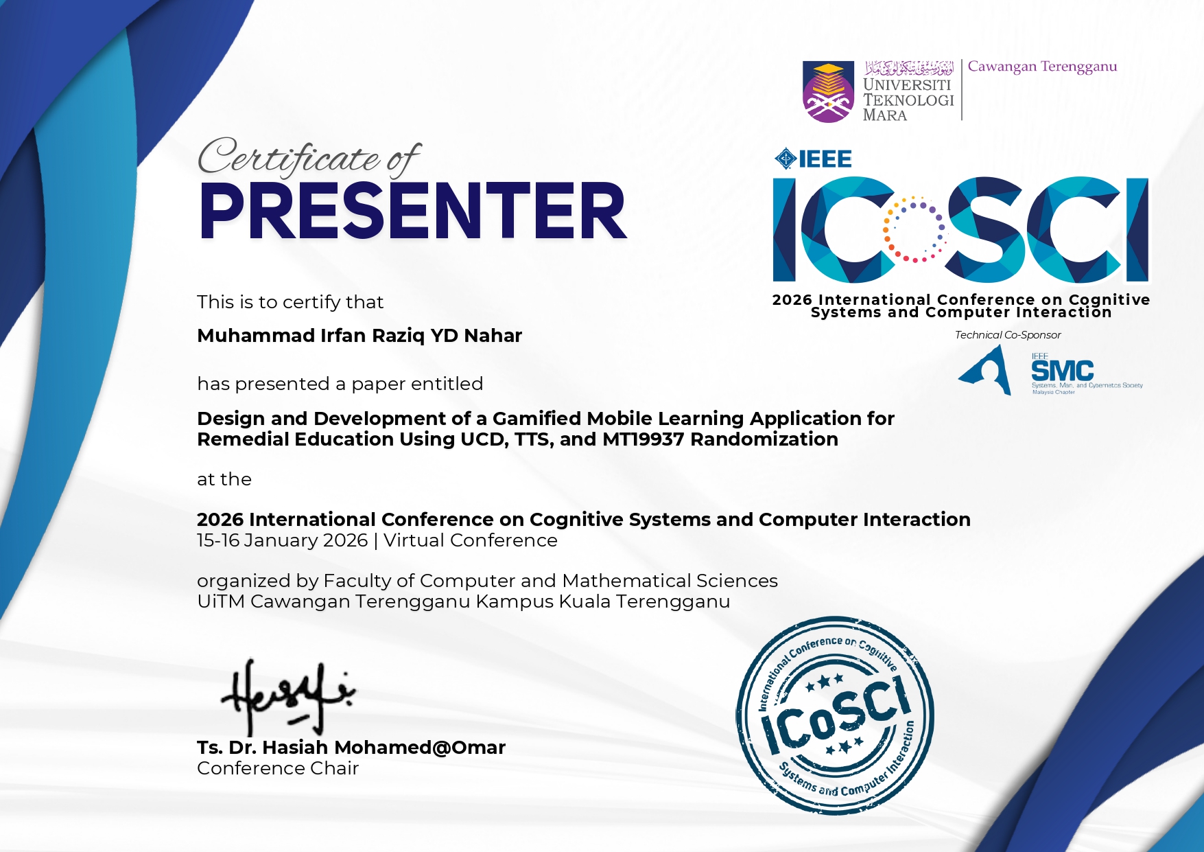 Research Paper Presenter